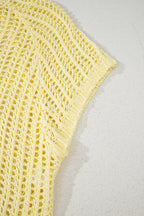 Celine Tied Short Sleeve Sweater