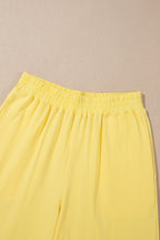 Kaitlyn Color Cropped Top Set