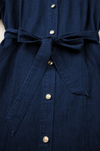 Makayla Bubble Sleeve Long Dress