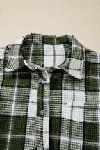 Scarlett Print Textured Knit Shacket