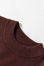 Olivia Mock Side Slit Sweater