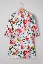 Aliya Half Sleeve Shift Dress