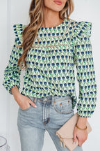 Amalia Long Sleeve Blouse Long Sleeve Top