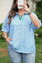 Arlet Neckline Half Sleeve PLUS Blouse