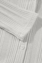 Gianna Ribbed Up Tunic Cardigan