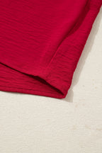 Willow Trim Half Sleeve Blouse