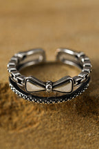 Alena alloy Double Tier Ring