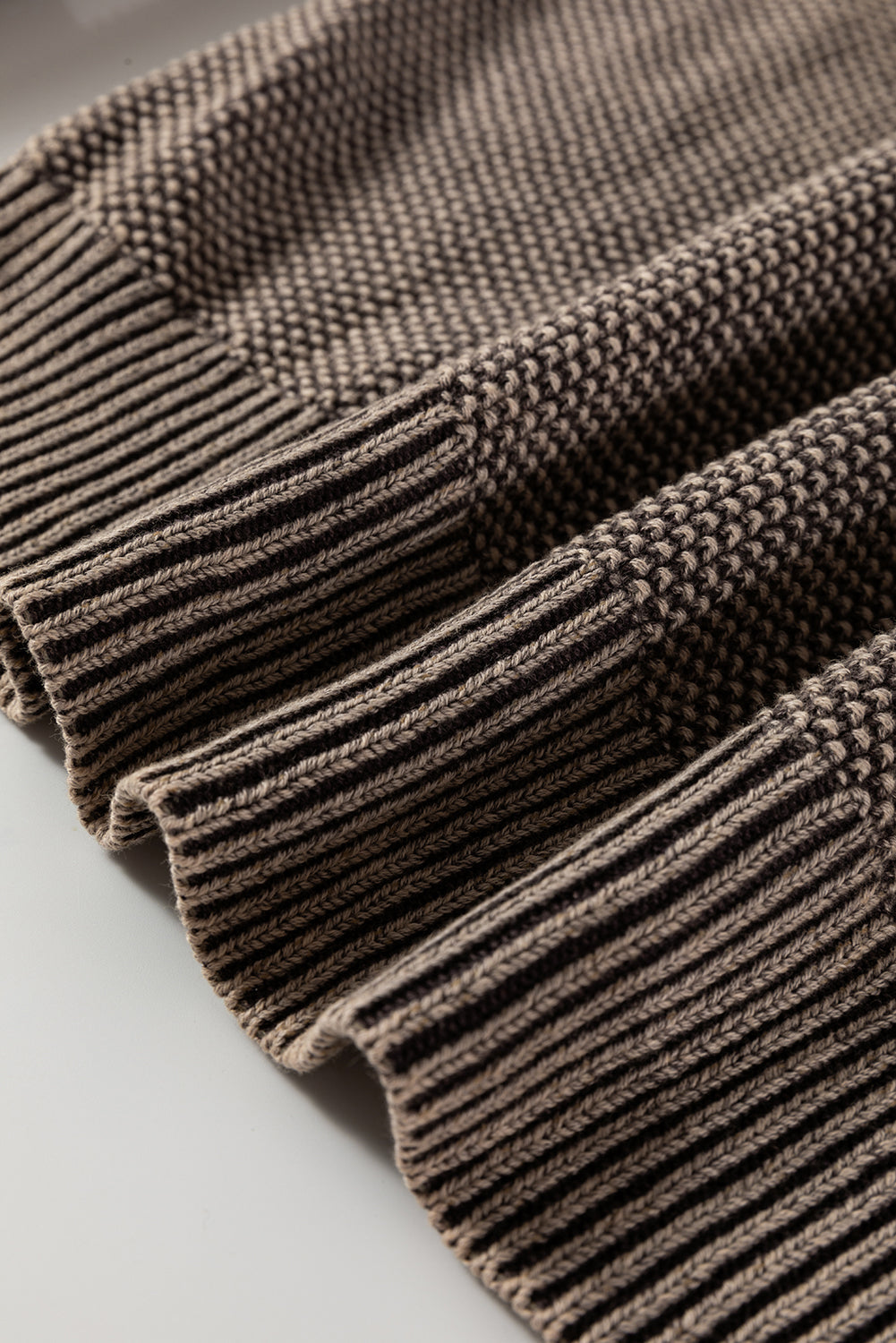 Aria Knit Sleeve Casual Sweater