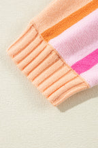 Sophia Ribbed Edge Loose Sweater