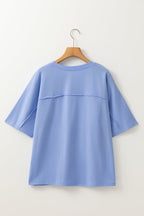Hannah Flower Patched Loose Top