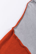 Alejandra Sleeve Ribbed Trim Sweater