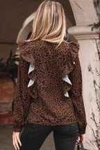 Collins Ruffled Puff Sleeve Blouse