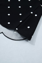 Margaret Dotted Casual PLUS Top