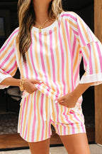 Eleanor Half Sleeve Loose Lounge Set