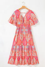 Luz Sleeve Boho Maxi Dress