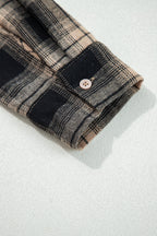 Meredith Double Flap Brushed Shacket