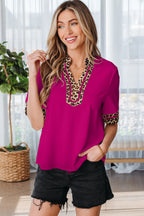 Elliana Trim Short Sleeve Blouse