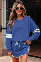 Sophia Shoulder Pullover Mini Skirt