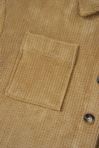 Giuliana Patched Up Corduroy Shacket