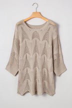 Ava 8 Sleeve Casual Sweater
