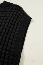 Marina Textured Short Sleeve Sweater