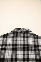 Leona Plaid Print Chest Shirt