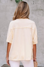 Hannah Flower Patched Loose Top
