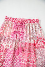 Tasora Elastic Waistband Maxi Skirt