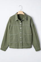 Isabella Collared Front Boyfriend Jacket