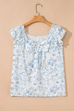 Beatrice Bow Back Square Blouse