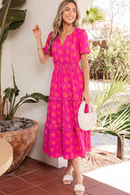 Myra High Waist Midi Dress