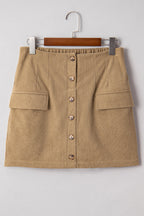 Xiomara Front Faux Mini Skirt