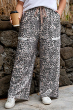 Hadley Patch Drawstring Loose PLUS Pants