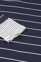 Simone Henley Waffle Knit Top