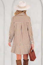 Yamileth Shirt Mini Dress Long Sleeve Top