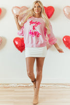 Emery Embroidered Raglan Sleeve Sweatshirt