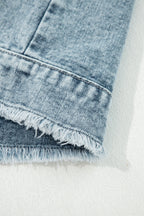 Evelyn Flap Frayed Detail Vest