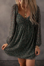 Armani Shirred Back Mini Dress