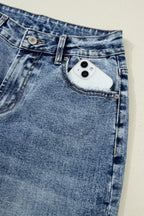 Elia Cuffed Straight Loose Jeans