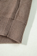Eleanor Half Zipper Stand Sweater