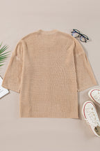 Aria 3 4 Sleeve Sweater