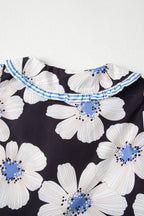 Azariah Tie Sleeve Collared Blouse