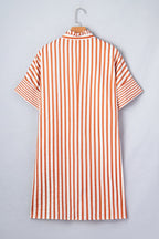 Darcy Cuffs Shift Mini Dress