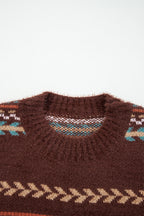 Madison Knitted Drop Shoulder Sweater