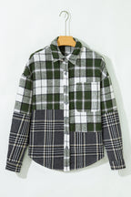 Scarlett Print Textured Knit Shacket