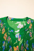 Keilani Short Sleeve Floral PLUS Top