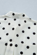 Taylor Print Loose Dolman Shirt