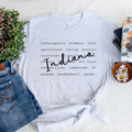 Wholesale Indiana Typography Graphic Tee - White Tee