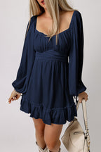 Deborah Waist Square Mini Dress