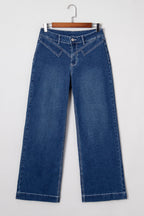 Daria Detail Loose Cuffed Jeans